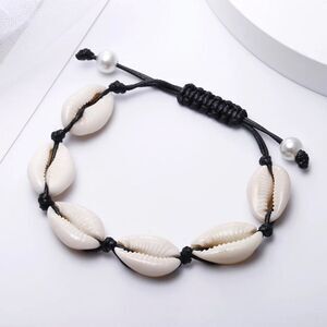 Bohemian Puka Shell Bracelet Adjustable